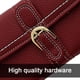 thumbnail image 3 of Cartera larga de cuero para mujer, tarjetero, organizador de teléfono, bolso de viaje para mujer, 3 of 6