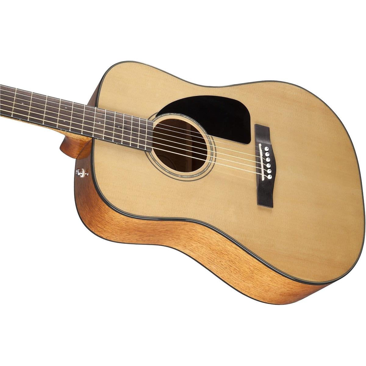 Fender CD-60 V3 Spruce Top Dreadnought Acoustic Guitar with Hard Case, Natural