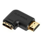 AudioQuest 90 NU/L Adaptor - HDMI adapter - HDMI (F) to HDMI (M) 90 left-angled - flat