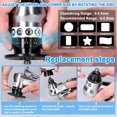 thumbnail image 4 of Pneumatic Chamfering Machine Carpenter Chamfering Tool Portable Handheld Grind Tool Metal Wood Acrylic Deburring Beveling Trimming Machine, 4 of 5