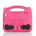thumbnail image 4 of SaniMore for ALL-New Fire 7 2022 Lightweight Kids Case, EVA Foam Case with Holder & Foldable Panda Kickstand Shockproof Protective Case for ALL-New Fire 7 7" Boys Girls, Rose, 4 of 8