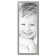 thumbnail image 2 of ArtToFrames 18" x 49" Classic Silver Picture Frame, 18x49 inch Silver Wood Poster Frame (WOM-4926), 2 of 7