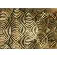 thumbnail image 1 of Ahgly Company Indoor Rectangle Patterned Bakers Brown Area Rugs, 5' x 7', 1 of 6