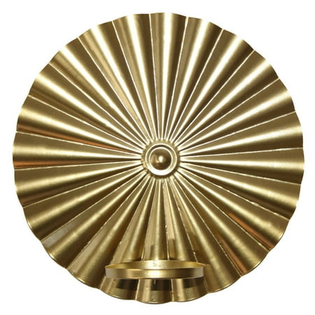 

Ksruee Iron Wall Candle Sconce Holder | Gold Wall Candle Holder | Wall-Mounted Candle Holders Wall Sconce Candle Holder for Wedding Fireplace Home Decor Porch Yard Pathway Lighting