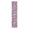 thumbnail image 3 of Unique Loom Renaissance Collection Area Rug - Roma (2' 7" x 12' Runner Antique Pink/Blue), 3 of 7