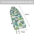 thumbnail image 3 of AMQTSLM Ironing Board Cover and Pad, Resist Scorching and Staining Thick Replacement Cover, Fit Standard Boards 54"x15", Tortoiseshell Leaf, 3 of 7