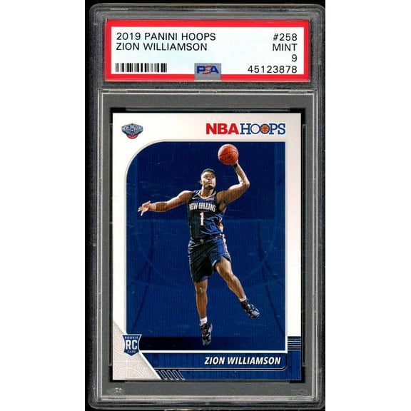 Zion Williamson Rookie Card 2019-20 Hoops #258