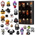 thumbnail image 2 of Calendario de adviento de muñecas de Halloween que contiene 24 regalos, calendario de adviento de figuras de terror de Halloween, calendario de cuenta regresiva de Halloween con juguetes sorpresa, 2 of 7
