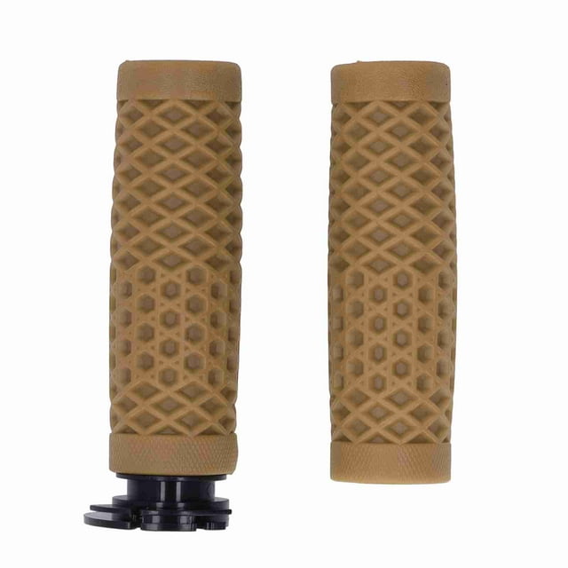 Empuñaduras de acelerador de manillar de motocicleta de 22 mm de silicona para scooter GY6 50 cc 80 cc 125 cc 150 cc amarillo Jadeshay A