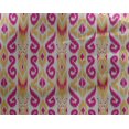 thumbnail image 4 of oneOone Georgette Viscose Fabric Stripe & Swirl Ikat Print Fabric By Yard 42 Inch Wide, 4 of 4