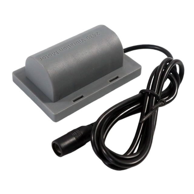 Motor de cama de masaje,Motor de vibración de 4500 RPM y 12 V CC,Motor vibratorio para silla vibratoria de cama de masaje,Mini dispositivo de masaje con motor de vibración,2430 Motor