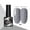 Light Grey Reflective Cat U, variant on Glitter Reflective Gel Nail Polish Christmas Red UV