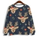 thumbnail image 5 of Puntoco Mujer Invierno Sexy Cuello Redondo Manga Larga tops Navidad Impreso Regular Sudaderas Sudadera Blusa Puntoco Puntoco-649, 5 of 5
