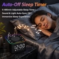 thumbnail image 3 of LEIKE Digital Alarm Clock with Sound Machine for Baby Kids Adults, 30 Sounds Sleep Timer for Bedroom, 3 of 8