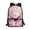 Pink Cherry Blossom Cat, variant on Binienty Cute Pink Purple Dragon Kids School Backpack, Large Capacity Bookbag with Built-in Laptop Sleeve, Front Utility Pocket & Side Mesh Pockets for Elementary Middle School Students Travel Use