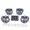 Pistons, variant on For WLFIGO 4x Engine Pistons Rings 82.51mm 21mm For VW GTI For Passat For Audi A3 2.0 For TFSI EA888 06H107065AM 06H198151B 06H107099AM