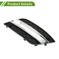 thumbnail image 4 of Cubierta de parrilla de luz antiniebla Unique Bargains No.1648801924 para Mercedes Benz ML450 2009-2011, duradera, tono negro plateado, delantero izquierdo, 4 of 7
