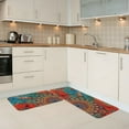 thumbnail image 5 of Yiaed Mandala Colorful Kitchen Rugs Sets of 2 Kitchen Mats Cushioned Anti Fatigue Kitchen Rug Tapetes Para Cocina for Sink,Laundry Room, 5 of 6