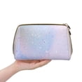thumbnail image 5 of Bingfone Rainbow Unicorn Party Print Leather Makeup Bag, Portable Hand-held Zipper Female Cosmetic Bag Toiletry Bag, Suitable for Home and Travel, 5 of 6