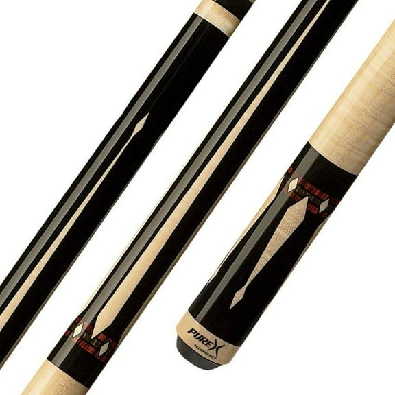 Pure X HXTE5 Pool Cue Black w/ HXT Low Deflection Shaft and Wrapless Grip