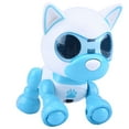 thumbnail image 4 of Juguete para mascotas con forma de perro robot inteligente para niños, interactivo, con sonido de caminata, con grabación de LED, regalo educativo (azul), 4 of 13