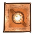 thumbnail image 4 of 7'Sq Reeds & Cattails Pendant, Rust/Silver Mica - 154309, 4 of 7
