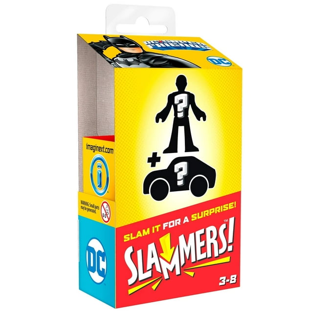 Imaginext DC Superfriends Slammers Batimóvil y Juego de Figuras Misteriosas (los Estilos Pueden Variar)