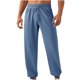 thumbnail image 2 of Pantalones largos para hombre, casuales, a la moda, con bolsillos, elásticos en los tobillos, color liso, cintura elástica, pantalones deportivos para hombre., 2 of 4