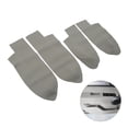 thumbnail image 3 of Door Panel Armrest Trim, Front Rear Side Door Panel Armrest Cover Easy Clean Waterproof Microfiber Leather  For Car Grey, 3 of 8