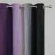 thumbnail image 4 of Cortinas Blackout Ombre Estelar Textiler Morado/Negro 132x213 cm 2 Paneles, 4 of 9