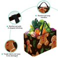 thumbnail image 3 of Gingerbread Man Oxford Cloth Reusable Foldable Decorative Box – Large Capacity Laundry Bag, Laundry Basket, Cube Organizer, 3 of 7