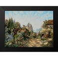 thumbnail image 2 of Strubel, Klaus 18x15 Black Modern Framed Museum Art Print Titled - Andernach at the Rhine, 2 of 5