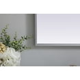 thumbnail image 5 of Metal Frame Arch Mirror 33x42 Inch in Brass, 5 of 7