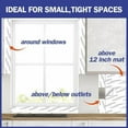 thumbnail image 3 of Adhesive Tile Mat - MINI ROLL - Easy Installation for Small and Tight Spaces. The Clean, Easy, No-Stress Way to Install Wall Tile, 3 of 8