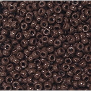 Jolly Store Crafts Brown 6.5x4mm Mini Pony Beads, Made in USA, 1000pcs