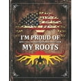 thumbnail image 1 of Im Proud of My Roots: Vintage Ghana and American Flag Personalized Gift for Coworker Friend Undated Planner Daily Weekly Monthly Calendar Or, 1 of 1