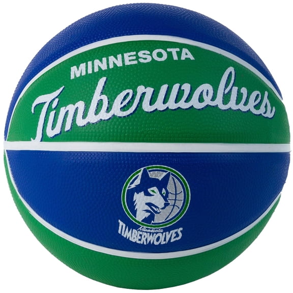 Baloncesto WILSON, equipo de la NBA, retro, mini, Minnesota Timberwolves