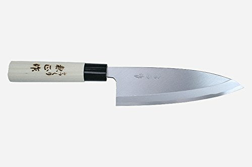 KANETSUNE Kawa-Muki White Steel #3 Soft Iron Core Magnolia Wood Handle KC-567 