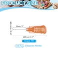 thumbnail image 2 of 20 Pcs Agujas de Dispensación de Plástico 23G con Luer Lock, Punta Romo Resistente al Calor, 2 of 6