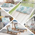 thumbnail image 6 of Teal Grey Coral Coastal Small Pillow Covers,Summer Beach Seaside Nautical Soft Breathable Throw Pillow Cases with Invisible Zipper,Decorative Pillowcase Pillows Protectors for Sofa Bed Chair 12"x20", 6 of 9