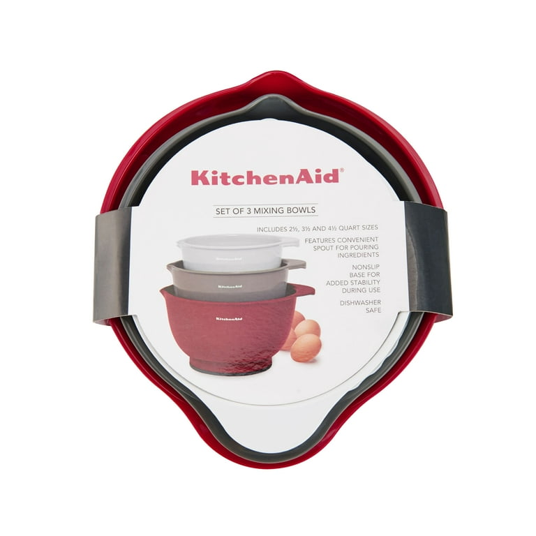 KitchenAid KBLR03NBER 3-Pc. Ceramic Nesting Mixing Bowl Set - Macy's