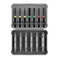 thumbnail image 1 of 13Pcs Mini Damaged Bolts Remover Tool Steel Broken Speed Out Damaged Screw Extractor Drill Bit Screw Extractor Set For Slippery Broken Damaged and Rusted Screws, 1 of 8