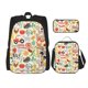 thumbnail image 1 of Fotbe Farm Set Escolar 3 en 1 para Niños - Mochila Duradera con Lonchera Aislante y Estuche para Lápices - Mochila Escolar para Niños y Niñas, 1 of 7