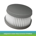thumbnail image 4 of Advancent 3 piezas de filtro de repuesto para aspiradora lavable, repuesto eficiente, filtro principal plisado, filtro limpiador de cartucho para Electrodomésticos Advancent HA014390-00, 4 of 6