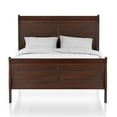 thumbnail image 4 of Furniture of America Jussy 3pc Cherry Wood Bedroom Set-King + 2 Nightstands, 4 of 8