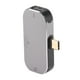 thumbnail image 4 of USB C Hub multifuncional 3 en 1 tipo C macho A DP USB A tipo C hembra estación de acoplamiento para Windows para Android para OS X, 4 of 5