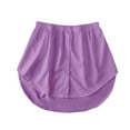 thumbnail image 3 of WTXUE Skirts, A-Line Mini, Shirt Sweater Skirt Overlay Bottom Half And Skirts Solid Vestidos De Fiesta Largos De Noche Women's Plus, Purple Size XL, 3 of 5
