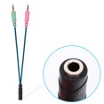 thumbnail image 4 of 2m Nylon Braided Home Audio Cable Gaming Headset For SteelSeries Arctis 3 5 7, 4 of 11