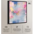thumbnail image 2 of Whispering Rose Canvas Abstract Surrealism by Art Remedy, Black Frame, 36 x 45, 2 of 7
