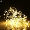 thumbnail image 3 of PULLIMORE 5 PCS LED Fairy String Lights 20 LEDs 6.57 Ft Battery Operated Sliver Wire Lights Waterproof Outdoor Lights for Christmas New Year Wedding Birthday Party (Warm Lights), 3 of 9